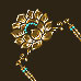 珠链金莲花冠